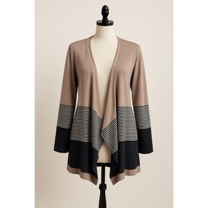 Heimish USA Colorblock Open Cardigan M